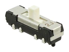 NIDEC COMPONENTS CL-SB-23A-01 Interruptor (Switch) Deslizable, SMD, DP3T, Surface Mount, Serie CS-4, 200 mA