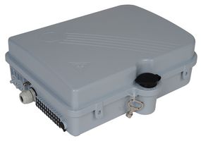 BUD INDUSTRIES FBR-11610 Plastic Enclosure, Fibre Optic Termination Box, ABS, Polycarbonate, 320 mm, 240 mm, 100.1 mm