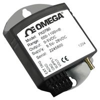 OMEGA PX2780-500B5V Pressure Transmitter, Absolute, Single Radial Barbed, 500 mbar, 1100 mbar, 1/8", Screw-Clamp