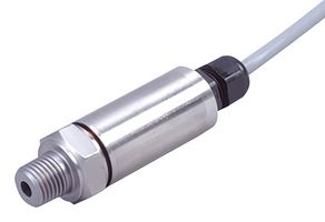 OMEGA PX309-002GV Pressure Transmitter, Gauge, NPT Male, 0 psi, 2 psi, 1/4"-18, 1.5m Cable