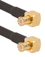AMPHENOL RF 095-900-547-006 Cable RF / Coaxial ensamblado, 6 ", 152.4 mm, RG174, MCX Ángulo Recto Macho