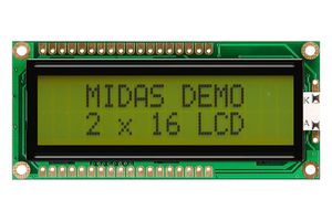 MIDAS DISPLAYS MC21605G6W-SPTLY3.3-V2