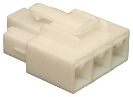 MOLEX 35151-0310 Connector Housing, Natural, VersaBlade 35151 Series, Plug, 3 Positions, 7.3 mm