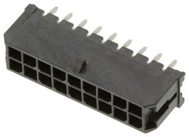 MOLEX 43045-1613 Pin Header, Wire-to-Board, 3 mm, 2 Rows, 16 Contacts, Through Hole Straight