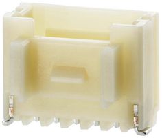 MOLEX 501940-0407 Cabezal de Pin, Cable-a-Tarjeta, 1 mm, 1 Líneas, 4 Contactos, Recto Montaje Superficial