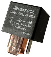 CAPCOM 97F8293RC Automotive Relay, 24 VDC, SPST-NO, Panel Mount, Quick Connect, DG85D Series