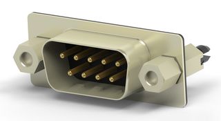 TE CONNECTIVITY 2301826-2 Conector D Sub, Estándar, Macho, 9 Contactos, DE, Soldable