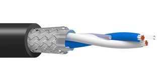 BELDEN SPE406 0105000 Networking Cable, Shielded, 22 AWG, 5000 ft, 1524 m