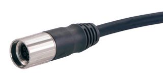 HARTING 21375200703050 Cable de Sensor, M17 Hembra, Extremo Libre, 7 Contactos, 5 m, 16.4 ft
