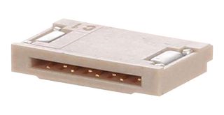MOLEX 51281-0898 FFC / FPC Board Connector, 0.5 mm, 8 Contacts, Easy-On 51281 Series, Solder, Top, Bottom, 1 Row