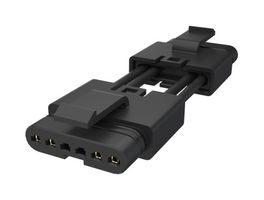 AMPHENOL COMMUNICATIONS SOLUTIONS FLHT4C008A0 Cable Assembly, Mini, Wire to Board Plug to Wire to Board Plug, 4 Positions, 2.5 mm, 1 Row, 1 m