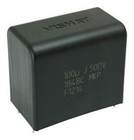 VISHAY MKP1848C53012JK2 Power Film Capacitor, Metallized PP, Radial Box - 2 Pin, 3 µF, ± 5%, DC Link, Through Hole