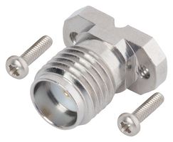 AMPHENOL SV MICROWAVE SF2921-61506-1S RF / Coaxial Connector, PCB SMD, SMA Coaxial, Straight Flanged Jack, Compression, 50 ohm
