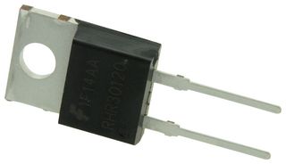 ONSEMI RHRP30120 Diodo Rápido / Ultrarápido, 1.2 kV, 30 A, Único, 3.2 V, 65 ns, 300 A