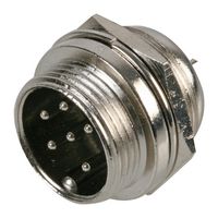 CLIFF ELECTRONIC COMPONENTS FC684206 Circular Connector, Miniature Circular Connector, CLIFFCON Miniature ZC Series