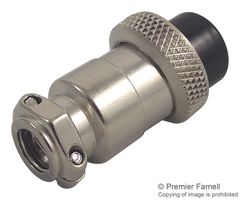 CLIFF ELECTRONIC COMPONENTS FC684212 Circular Connector, Miniature Circular Connector, Cliffcon Miniature ZC Series, Cable Mount Plug
