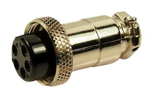 CLIFF ELECTRONIC COMPONENTS FC684215 Circular Connector, Miniature Circular Connector, Cliffcon Miniature ZC Series, Cable Mount Plug