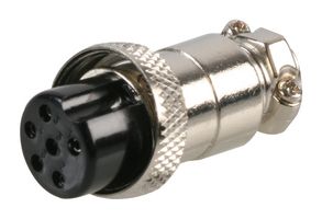 CLIFF ELECTRONIC COMPONENTS FC684216 Circular Connector, Miniature Circular Connector, CLIFFCON Miniature ZC Series, Cable Mount Plug