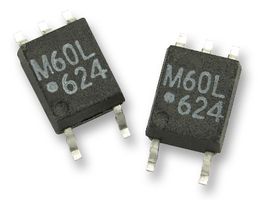BROADCOM ACPL-M60L-000E Optocoupler, 1 Channel, 3.75 kV, 15 Mbaud, SOIC, 5 Pins