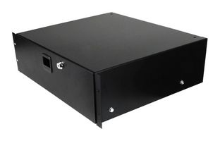 PENN ELCOM 3233 LK Accesorio de Carcasa, 3U, Rack Drawer, Racks and Cabinets, Acero, Negro, 133.4 mm, 437 mm