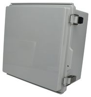 BUD INDUSTRIES PTQ-11155 Plastic Enclosure, Multipurpose, ABS, 210.82 mm, 210.82 mm, 129.54 mm, IP67
