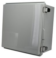 BUD INDUSTRIES PTQ-11166 Carcasa de Plástico, Multipurpose, ABS, 299.72 mm, 299.72 mm, 180.34 mm, IP67