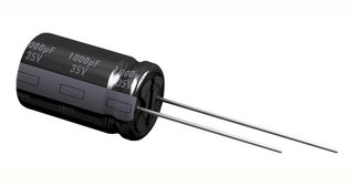 PANASONIC EEUFS1K681 Capacitor Electrolítico, 680 µF, 80 V, ± 20%, Conexión Radial, 10000 horas a 105°C, Polar