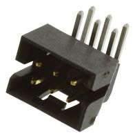 MOLEX 87833-0631 Pin Header, Wire-to-Board, 2 mm, 2 Rows, 6 Contacts, Through Hole Right Angle