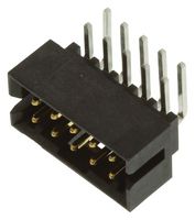 MOLEX 87833-1031 Pin Header, Signal, 2 mm, 2 Rows, 10 Contacts, Through Hole Right Angle, Milli-Grid 87833 Series