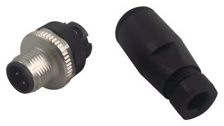 BINDER 99-0429-14-04 Circular Connector, Standard Circular Connector, 713 Series, Cable Mount Plug, 4 Contacts