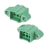 HARWIN M300-3240696M1. Carcasa de Conector, Negro / Verde, M300 Series, Macho, 6 Posiciones, 3 mm