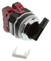 IDEC ASD3L02NU Interruptor Giratorio, 3 Posiciones, 2 polos, 45 °, 10 A, 110 V, Serie TWND