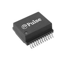 PULSE ELECTRONICS HU4006NL Transformador, Ethernet/Choque, 1 Puerto, 2500 Base, 1:1, Montaje Superficial, 1500V