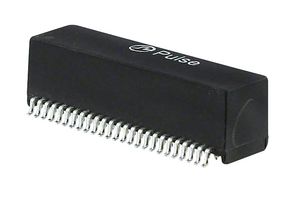 PULSE ELECTRONICS HU4102NL Transformador, Ethernet/Choque, 2 Puertos, 2500 Base, 1:1, Montaje Superficial, 1500V
