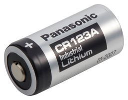 PANASONIC BATTERIES LITH-8PANAIND Batería, 3 V, 2/3A, Dióxido de Manganeso-Litio, 1.3 Ah, 1