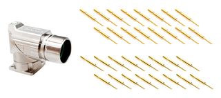 AMPHENOL SINE/TUCHEL MA5RAE1602-KIT Sensor Connector, MotionGrade M23 Elite Series, M23, Male, 16 Positions, Crimp Pin