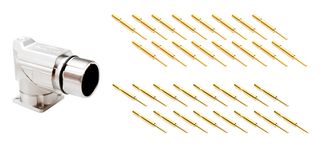 AMPHENOL SINE/TUCHEL MA7RAP1601-KIT Conector para Sensor, Serie Elite, M23, Male, 16 Contactos, Crimpado Macho