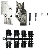 NORCOMP 962-025-030R121 Carcasa Trasera D Sub, Serie Armor 962, DB, 90°, Aleación de Zinc