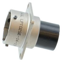AMPHENOL INDUSTRIAL LPT02SE-12-10P(027)(LC) Circular Connector, LPT Series, MIL-DTL-26482 Series I, Box Mount Receptacle, 10 Contacts