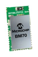 MICROCHIP BM70BLE01FC2-0B04AA Bluetooth 4.2, 1.9V to 3.6V Supply, BM70 Series Range, -90dBm Sensitivity