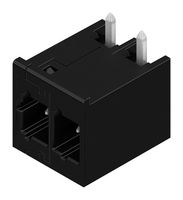 WEIDMULLER 8000072497 Terminal Block, Header, 5 mm, 2 Positions, 26.8 A, 400 V, Through Hole 270°