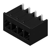 WEIDMULLER 8000072506 Terminal Block, Header, 5 mm, 4 Positions, 26.8 A, 400 V, Through Hole 270°