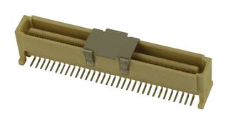 MOLEX 71436-1464 Conector Mezzanine, Cabezal, 1 mm, 2 Líneas, 64 Contactos, Montaje Superficial, Bronce Fosforado