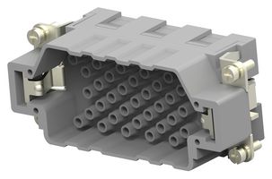 TE CONNECTIVITY T2050402101-007 Heavy Duty Connector, HEEE Series, Insert, 40+PE Contacts, Plug