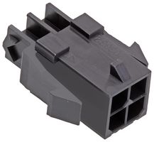 MOLEX 203632-0600 Carcasa de Conector, TPA Fila Doble, Serie Micro-Fit 3.0 TPA 203632, Macho, 6 Posiciones, 3 mm