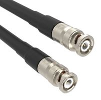 AMPHENOL RF 095-850-279M100 Cable RF / Coaxial ensamblado, 3.3 ft, 1 m, LMR-400-UF, BNC Plug, BNC Plug, 50 ohm