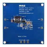 MONOLITHIC POWER SYSTEMS (MPS) EVQ3362-J-00A Tarjeta de Evaluación, MPQ3362GJ, Analógico, PWM, Elevador, 1 Salida, 200mA O/P, 36V O/P, 3 a 36V