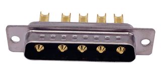 NORCOMP 680M5W5103L211 Conector D Sub de Diseño Combinable, Power-D 680M Series, DB-5W5, Macho, 5 Contactos