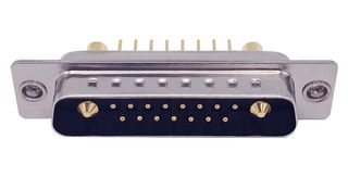 NORCOMP 681M17W2103L011 Combination Layout D Sub Connector, Power-D 681M Series, DB-17W2, Plug, 17 Contacts