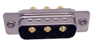 NORCOMP 681M3W3103L011 Conector D Sub de Diseño Combinable, Power-D 681M Series, DA-3W3, Macho, 3 Contactos